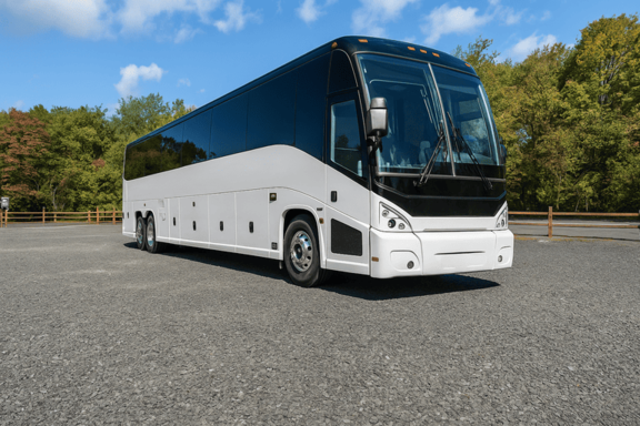 Ames Coach Bus Service 56 Passenger Charter Bus