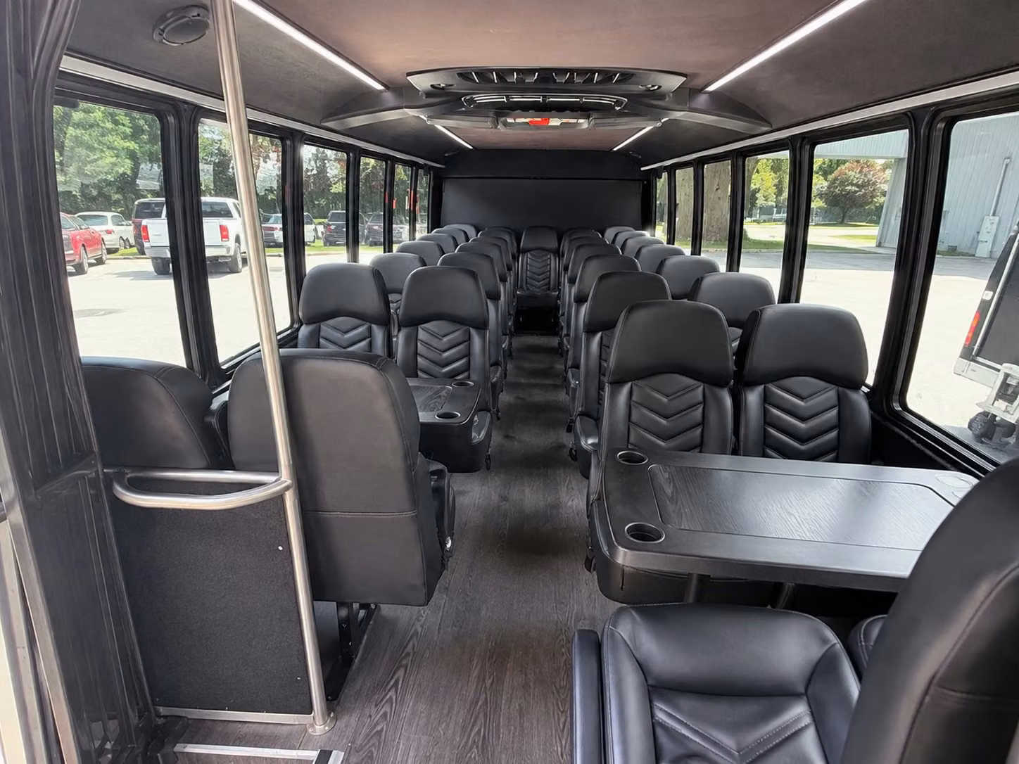 20 passenger minibus interior