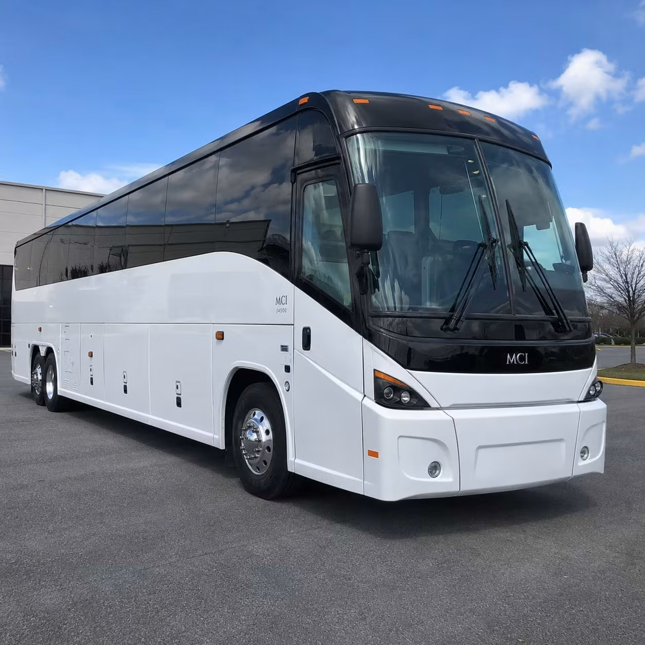 56 passenger charter bus