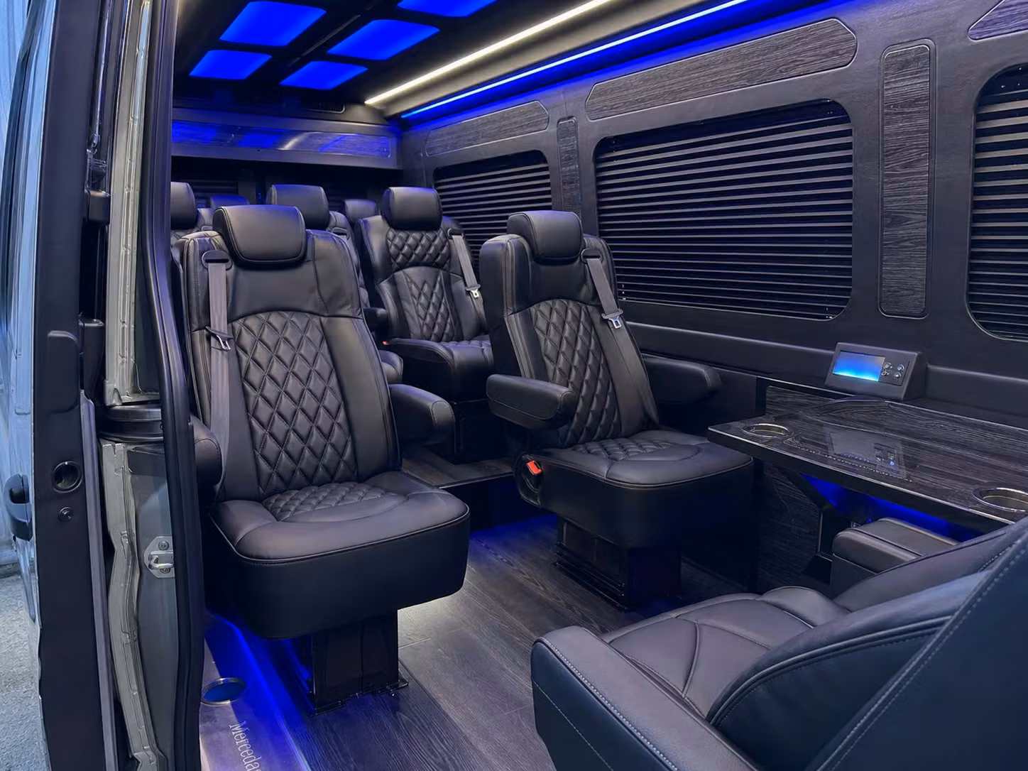 sprinter van transportation for groups and events across ames